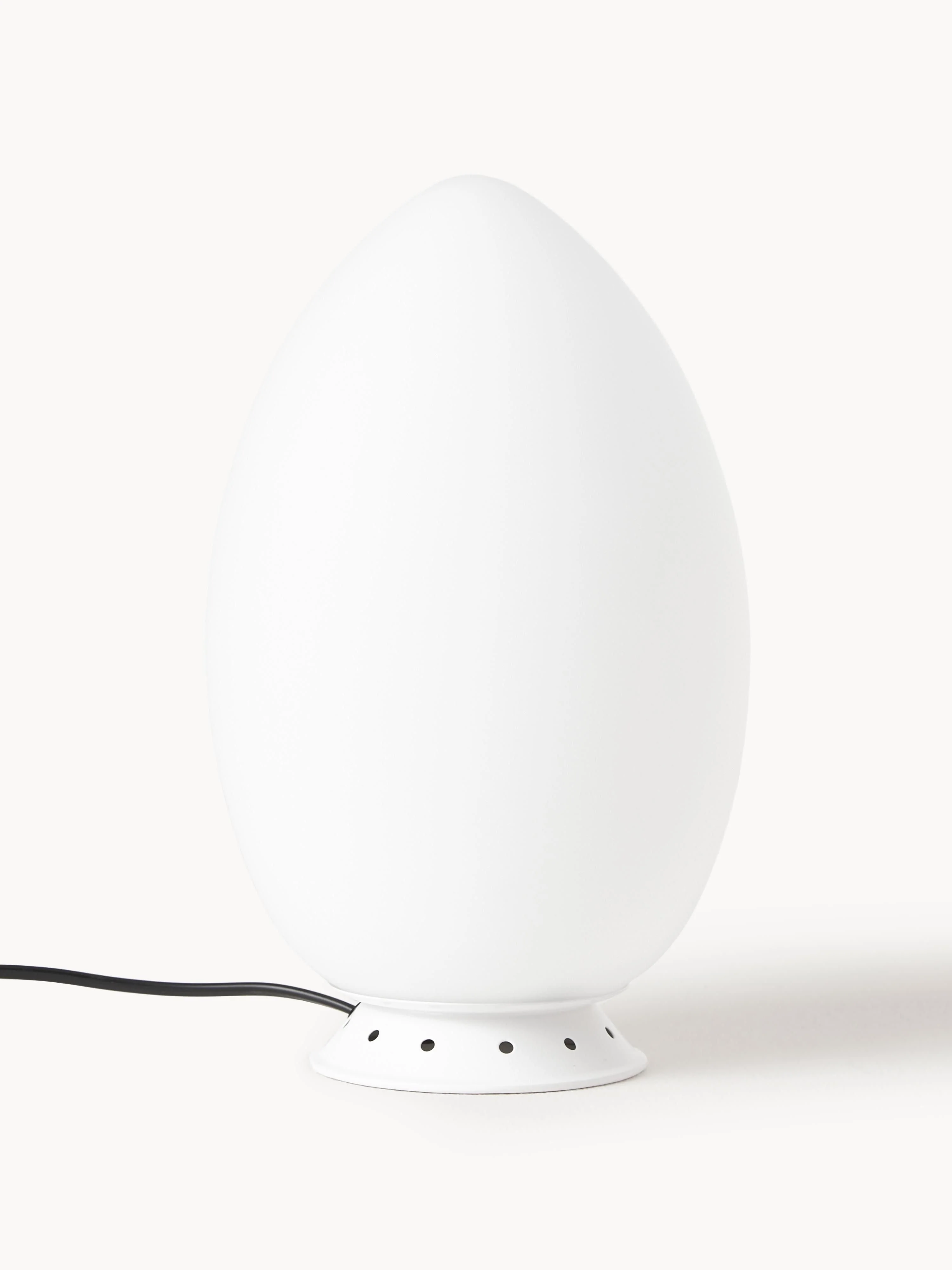 Handgefertigte Tischlampe Uovo, in verschiedenen Größen
