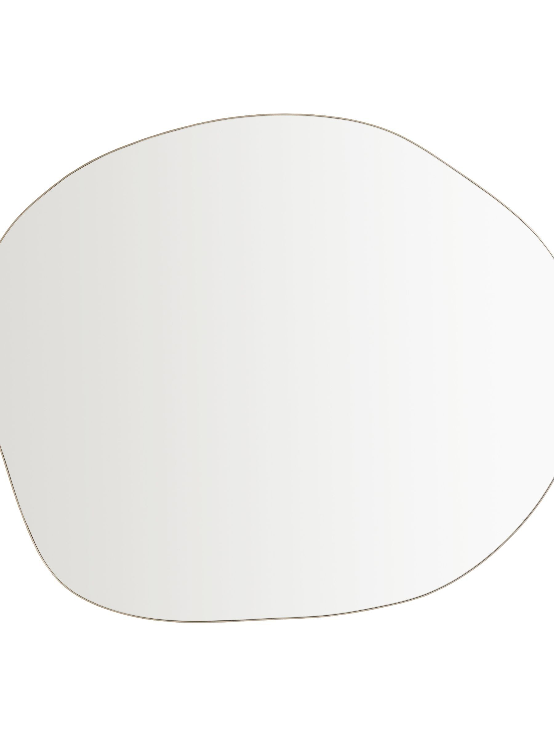 La Redoute Intérieurs Brass Ornica 120 x 100cm Shaped Mirror