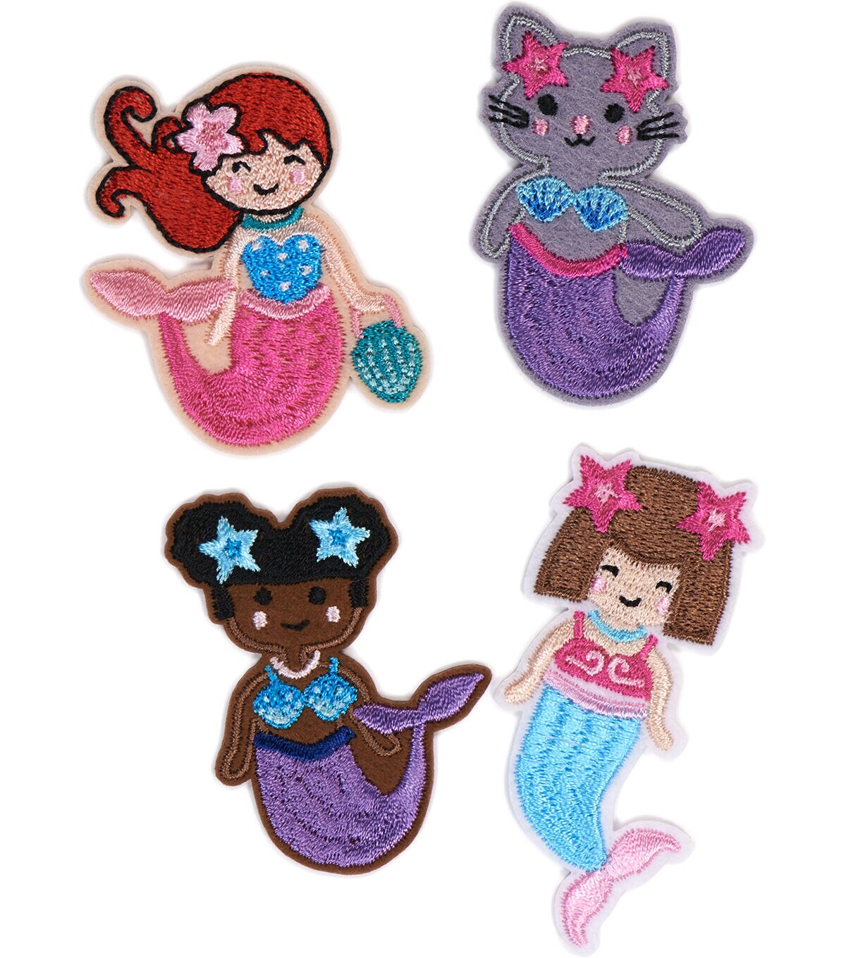4ct Mermaids Iron On Patches by hildie & jo