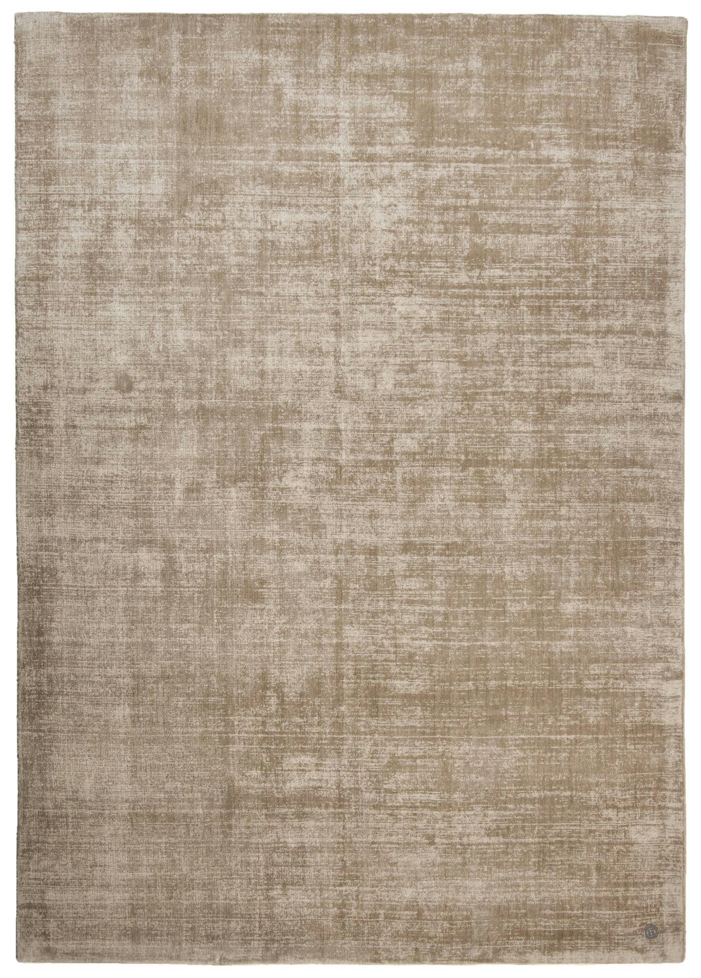 SHINE - Tapis élégant doux et brillant en viscose beige 140x200