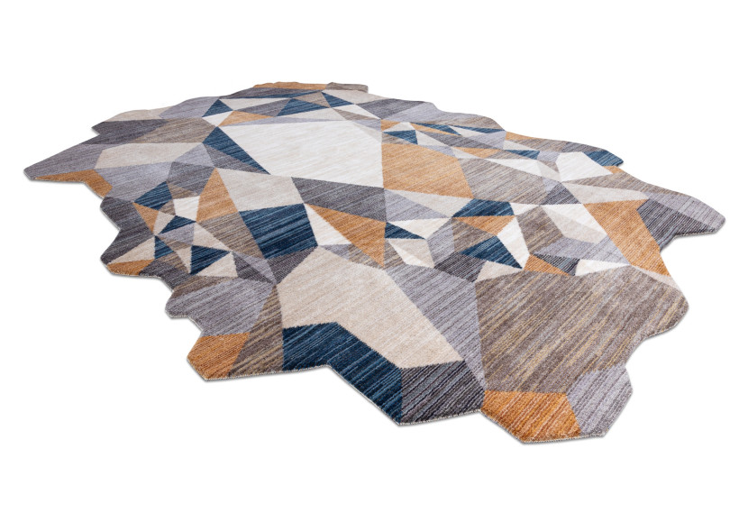 Dywan TINE 75419A Mozaika - nowoczesny, nieregularny kształt 195x290 cm