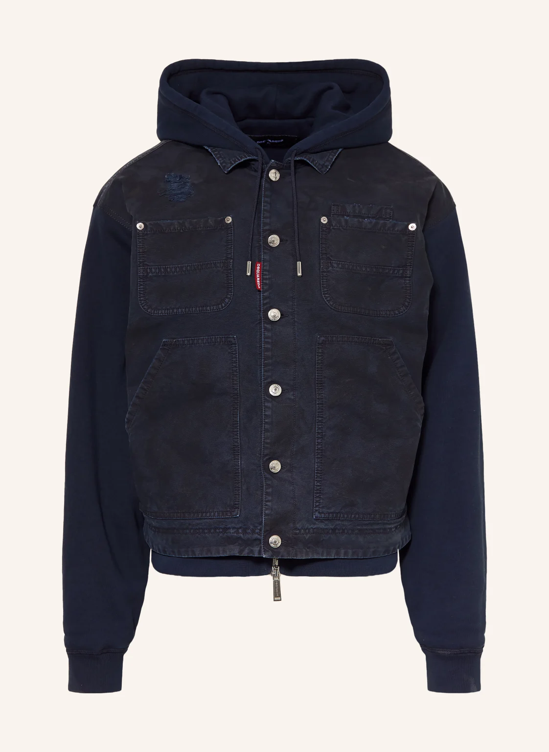 DSQUARED2 Jacke im Materialmix