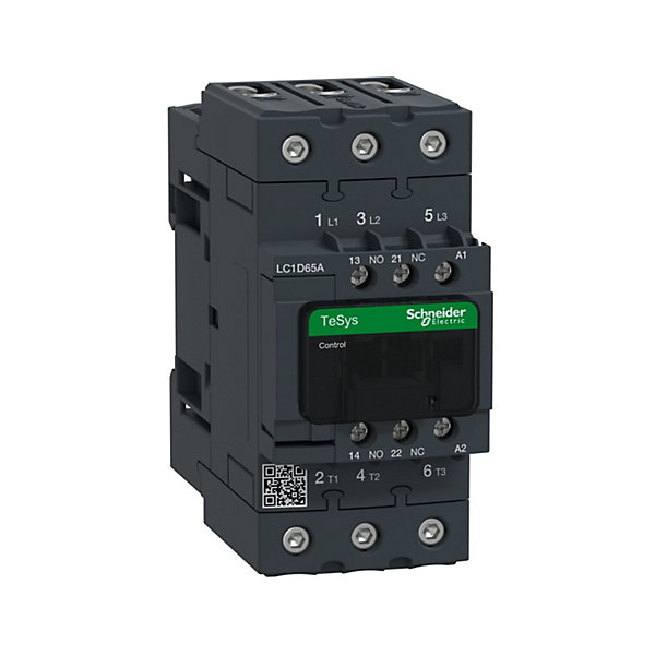 Lc1d65am7 Schneider - Contacteur Tripolaire - 3no - 65a - Bobine 220vca - Everlink