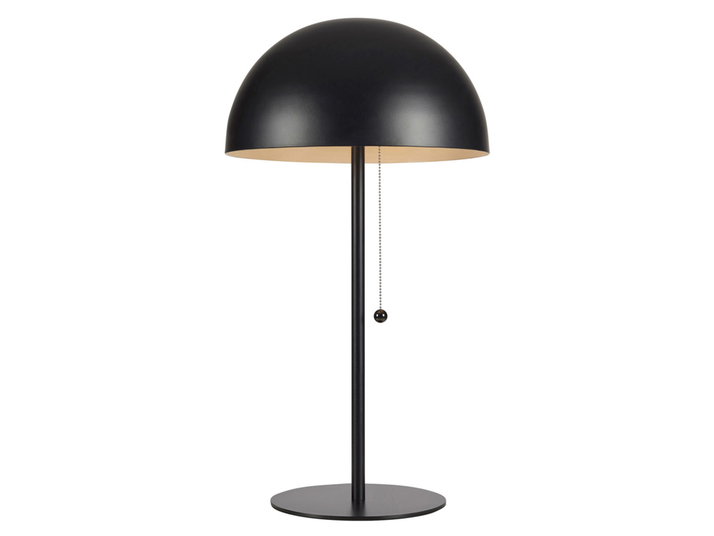 Lampa stołowa Dome 2-punktowa metalowa czarna