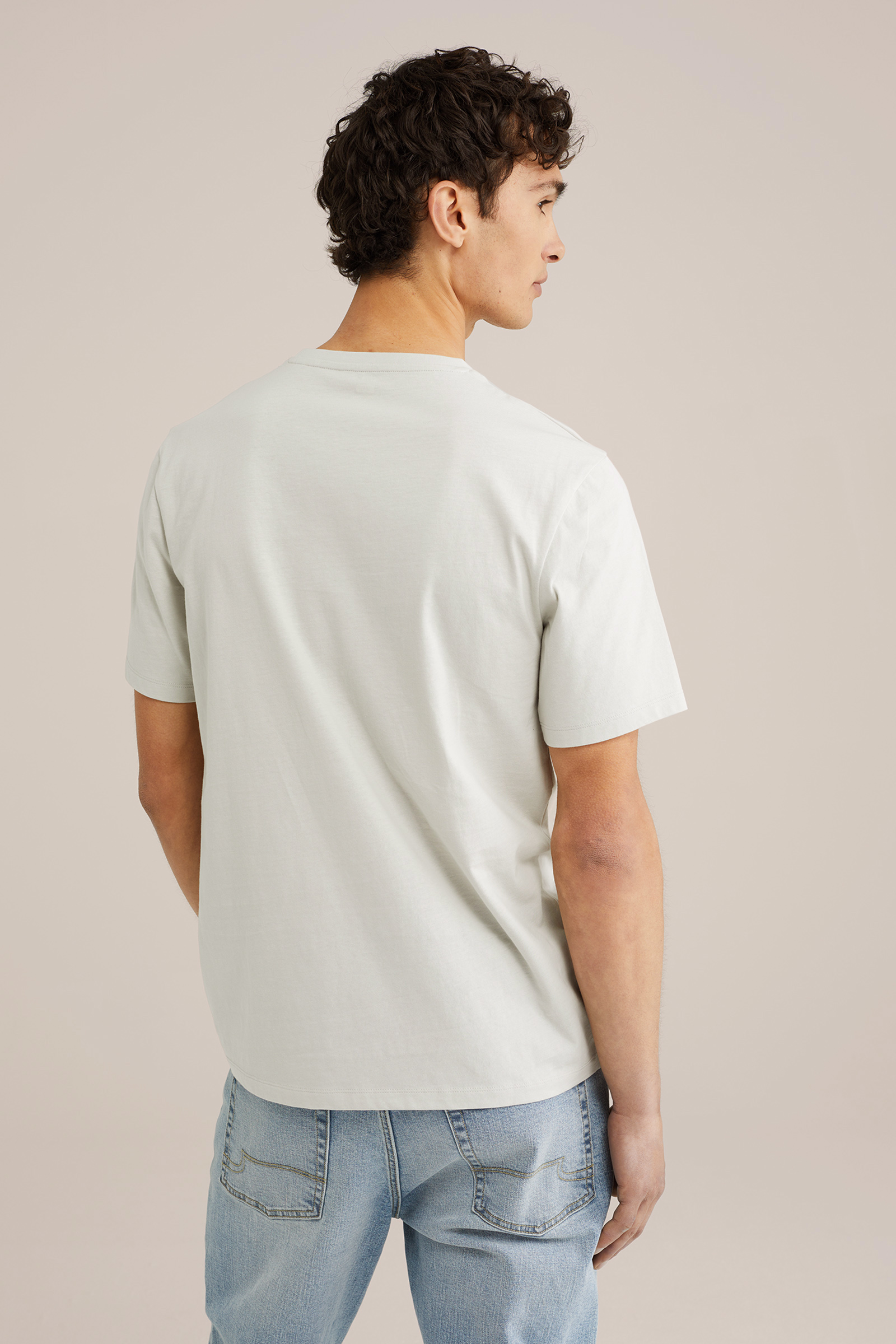 Heren Regular fit T-shirt met opdruk