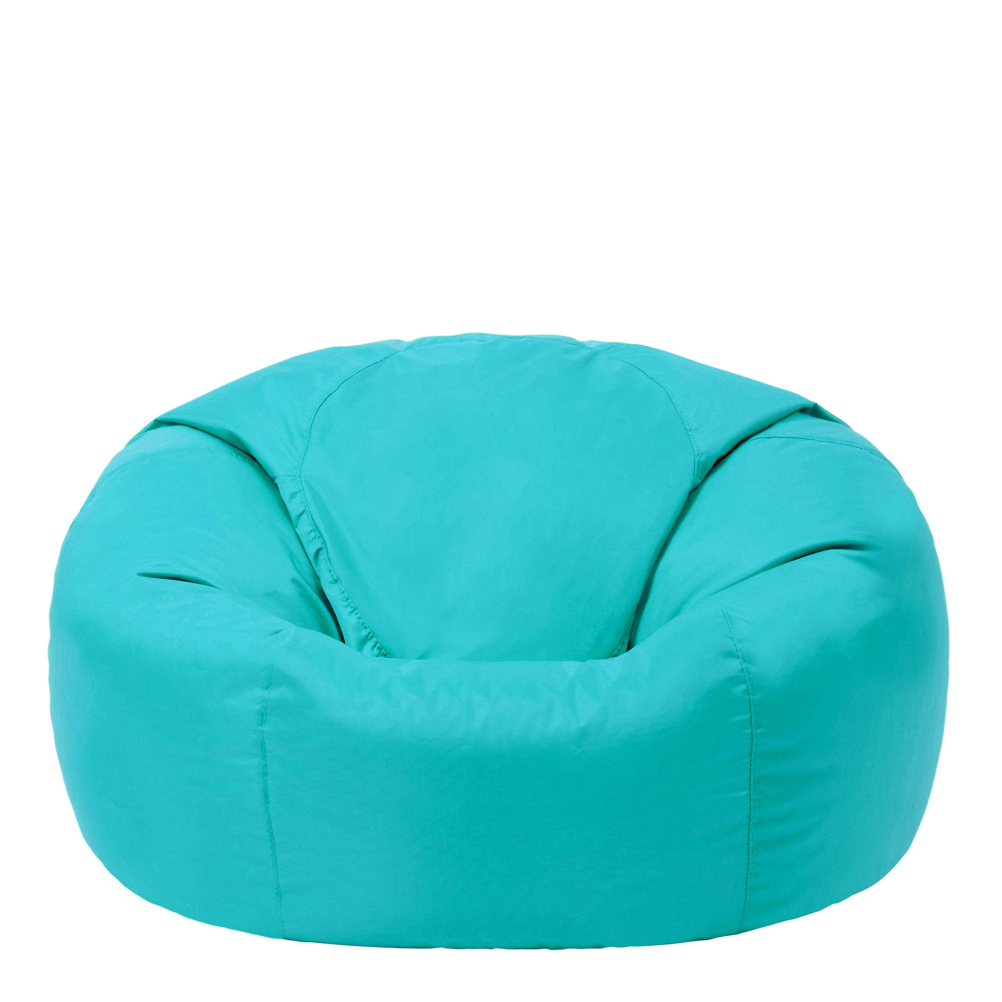- Pouf extérieur bleu turquoise