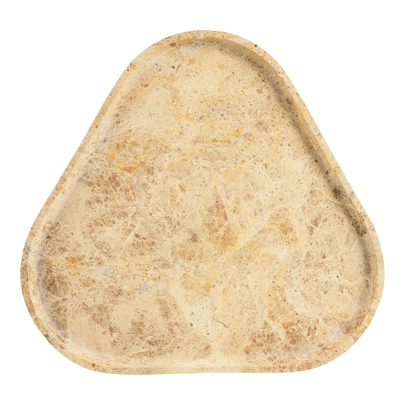 Deko-Tablett Marmor Beige,L 250 x B 250 x H 20 mm