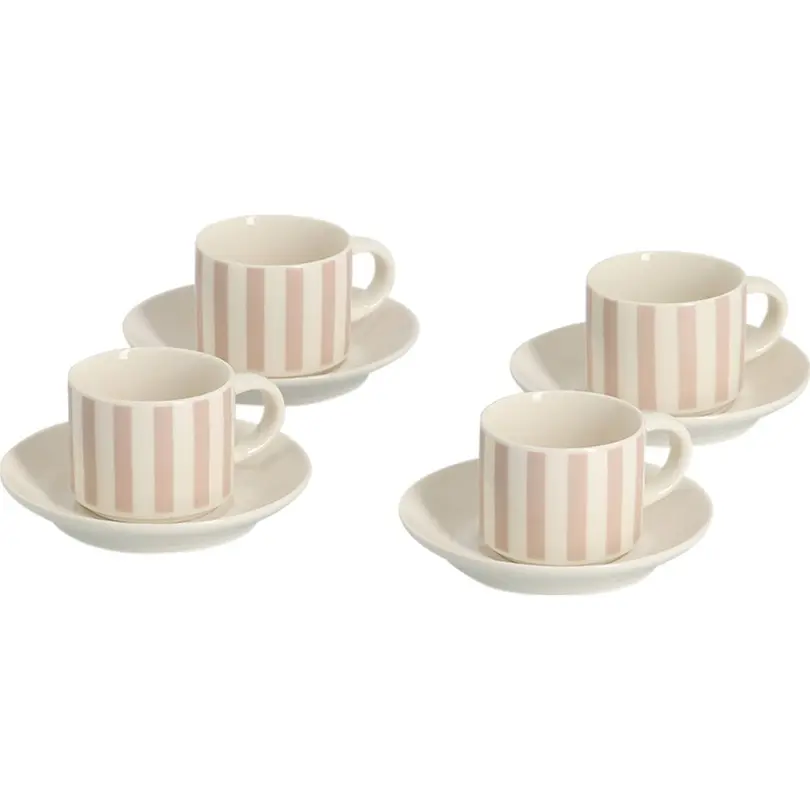 Espressotasse mit Untertasse 8-teilig ZELLER Espresso-Set