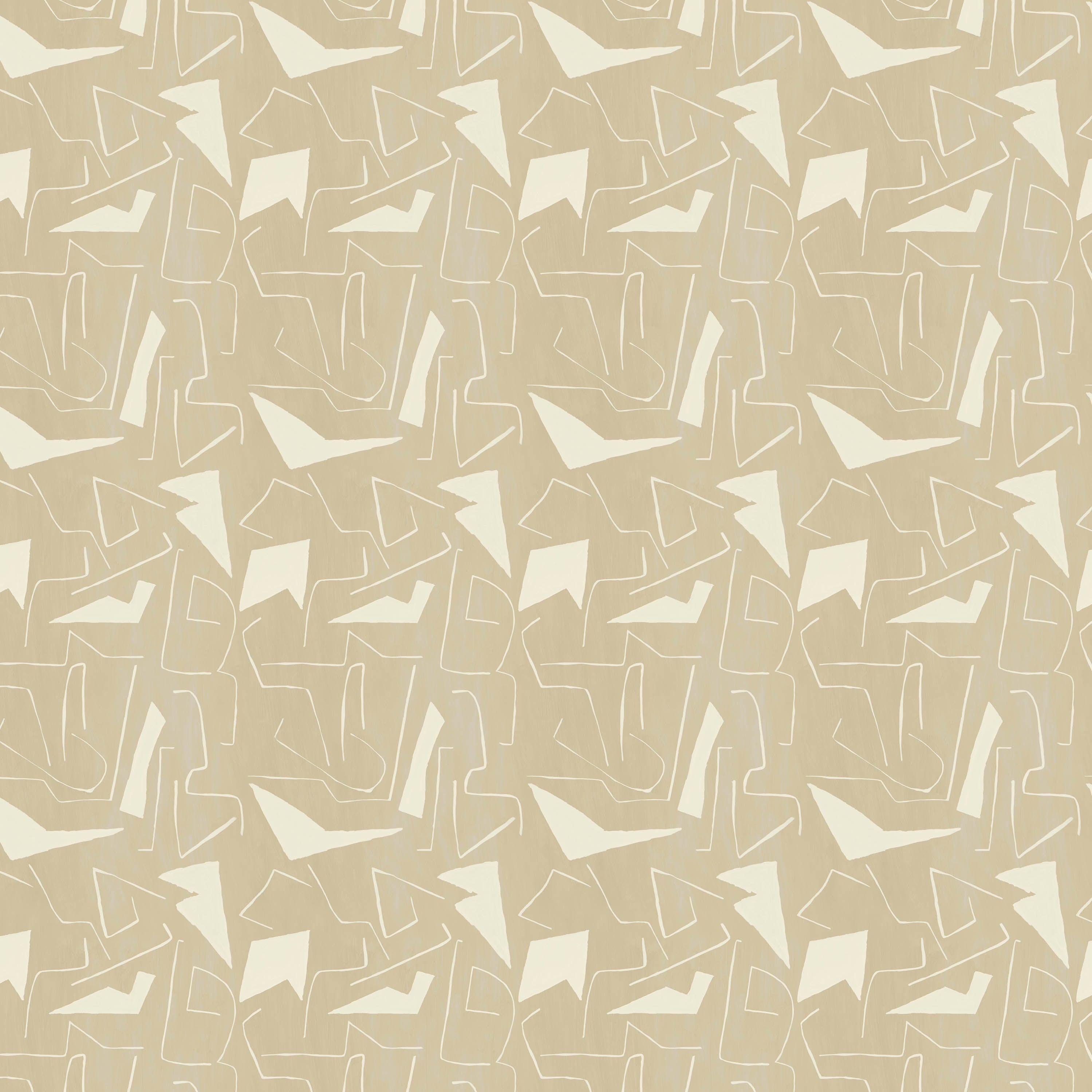 Catchii Behang Graphics Beige