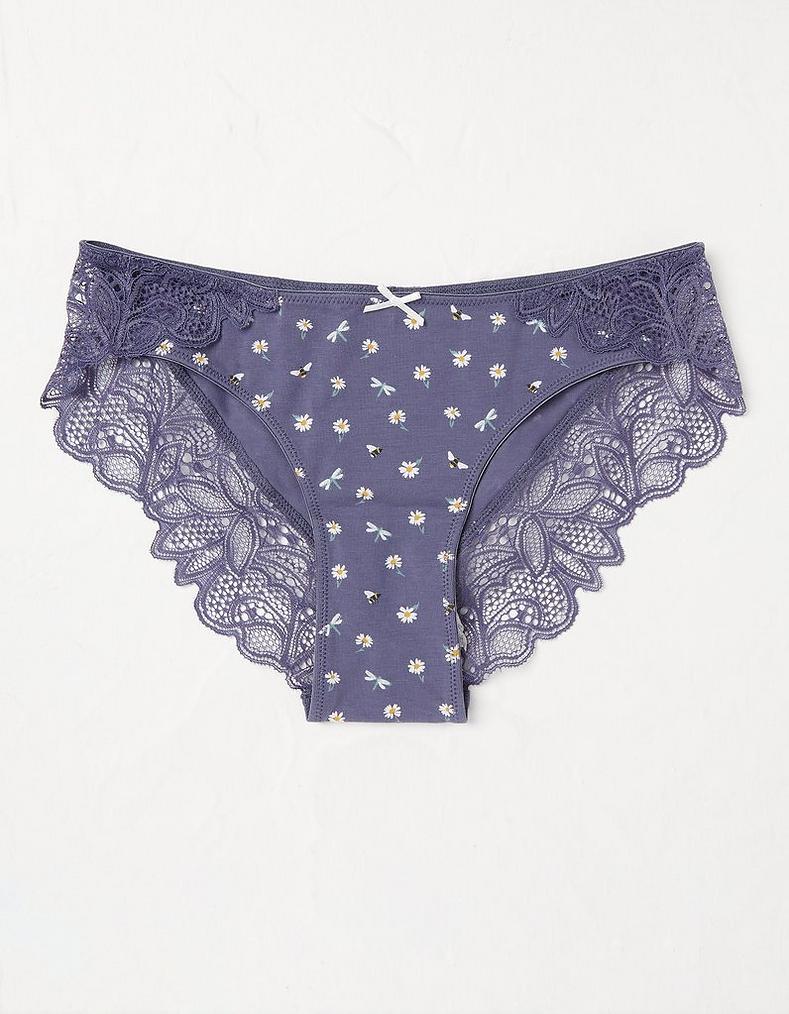 Floral Bee Cheeky Briefs