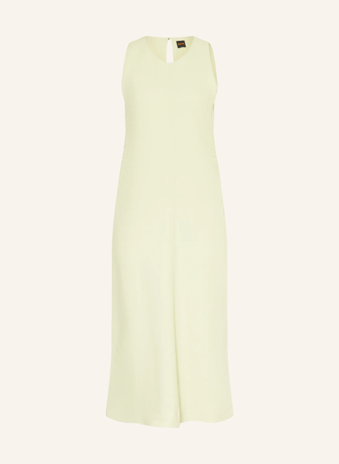 BOSS Kleid DELINNA mit Leinen