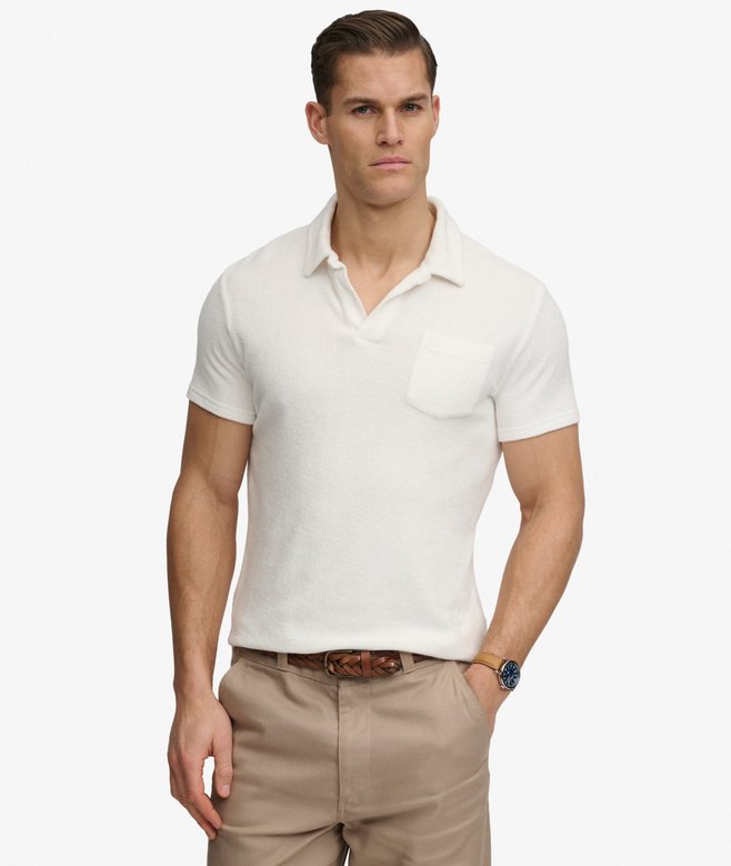 Towelling Polo Shirt