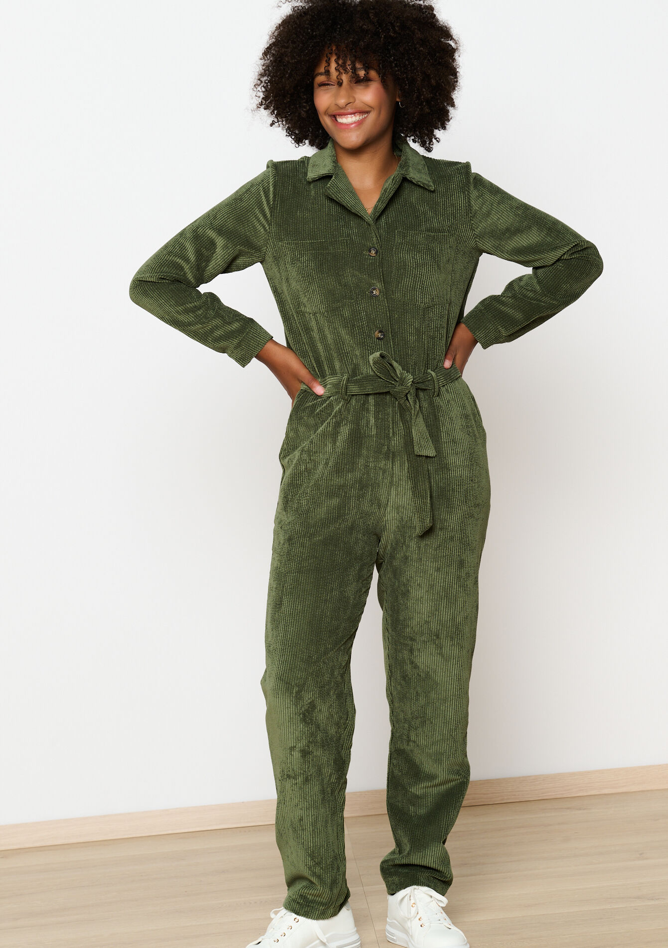 Corduroy jumpsuit