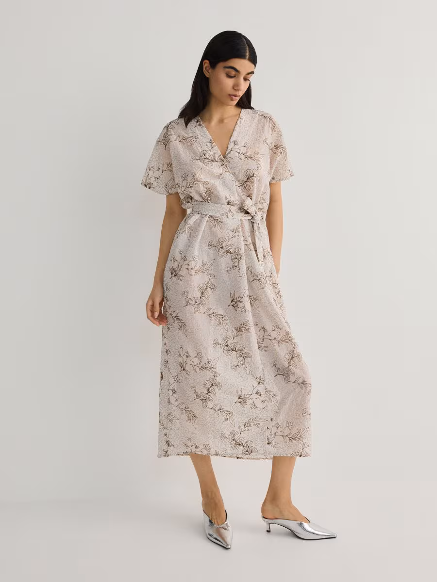 Patterned Maxi Dress