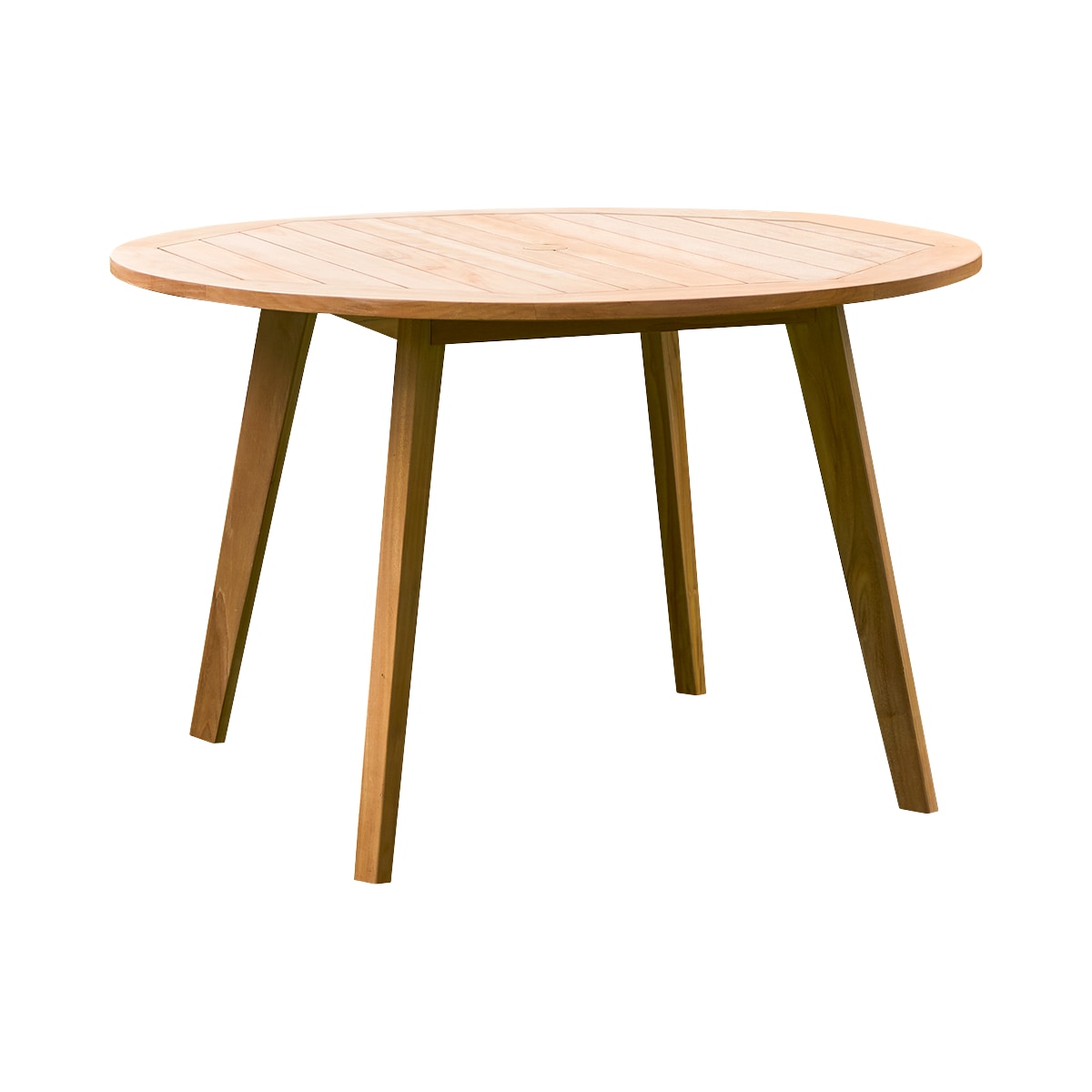 Tikamoon - Mila - Tuintafel van massief teakhout voor 6 personen.
