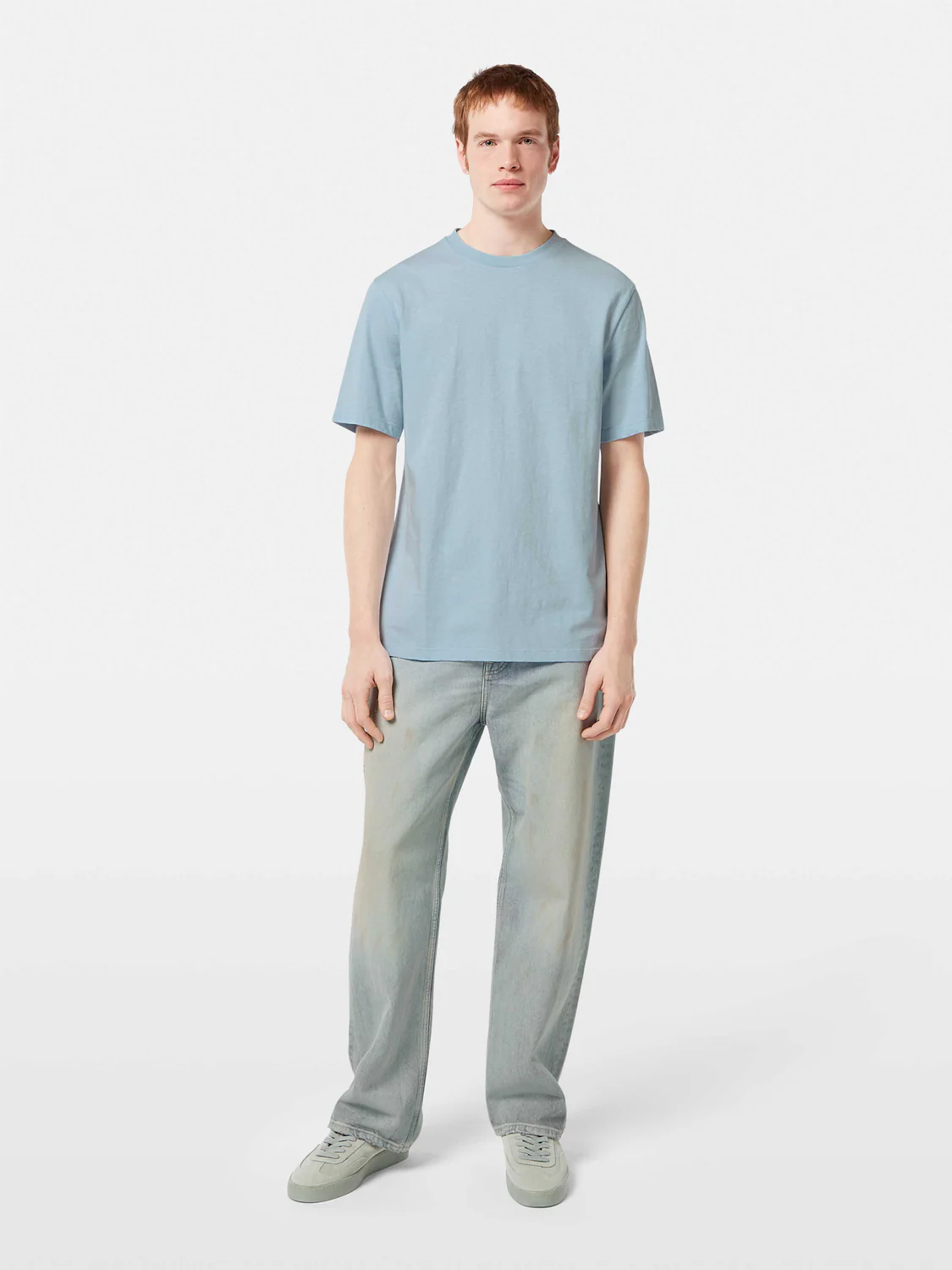 Regular-Fit Cotton-Linen T-Shirt