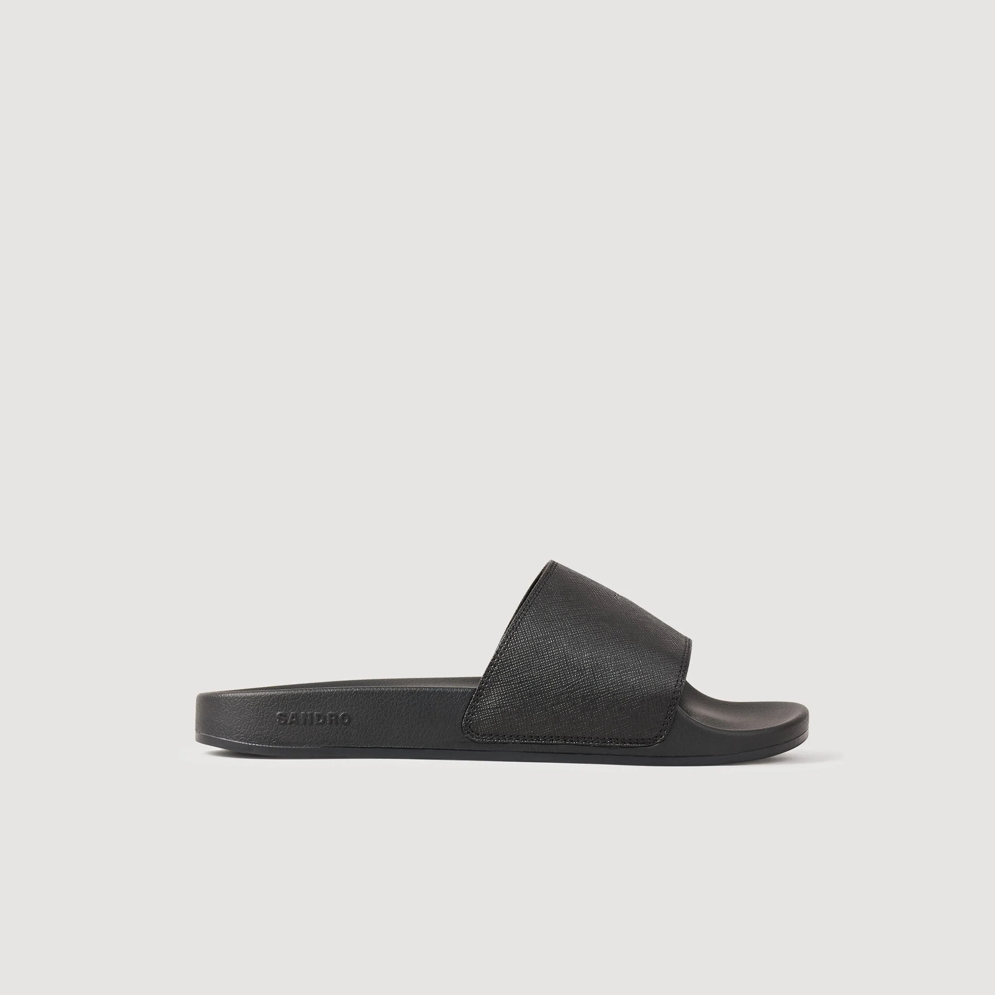 Sandales en cuir reconstitué