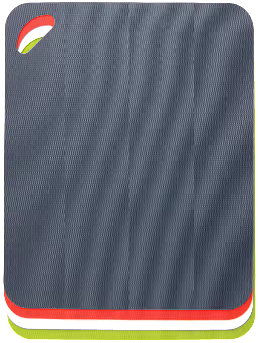 MASTER Chef Countertop Heavy Duty Flex Grip Mats, Dishwasher Safe, Large, 4-pk, Assorted Colours