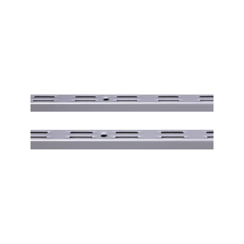 Crémaillère double Classic 50 aluminium 150 cm 2 pièces ELEMENT SYSTEM