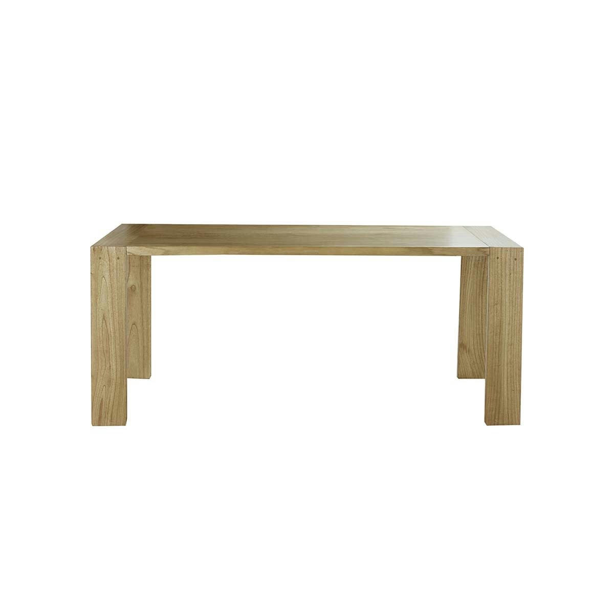 TILO - Table à manger en mindi massif 8 personnes