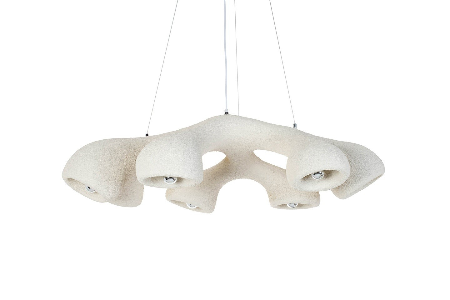 MOOSEE lampa wisząca NIDO biała