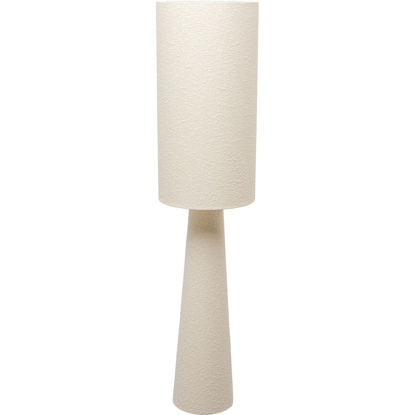 Kare Design Vloerlamp Marleen Boucle 130cm beige