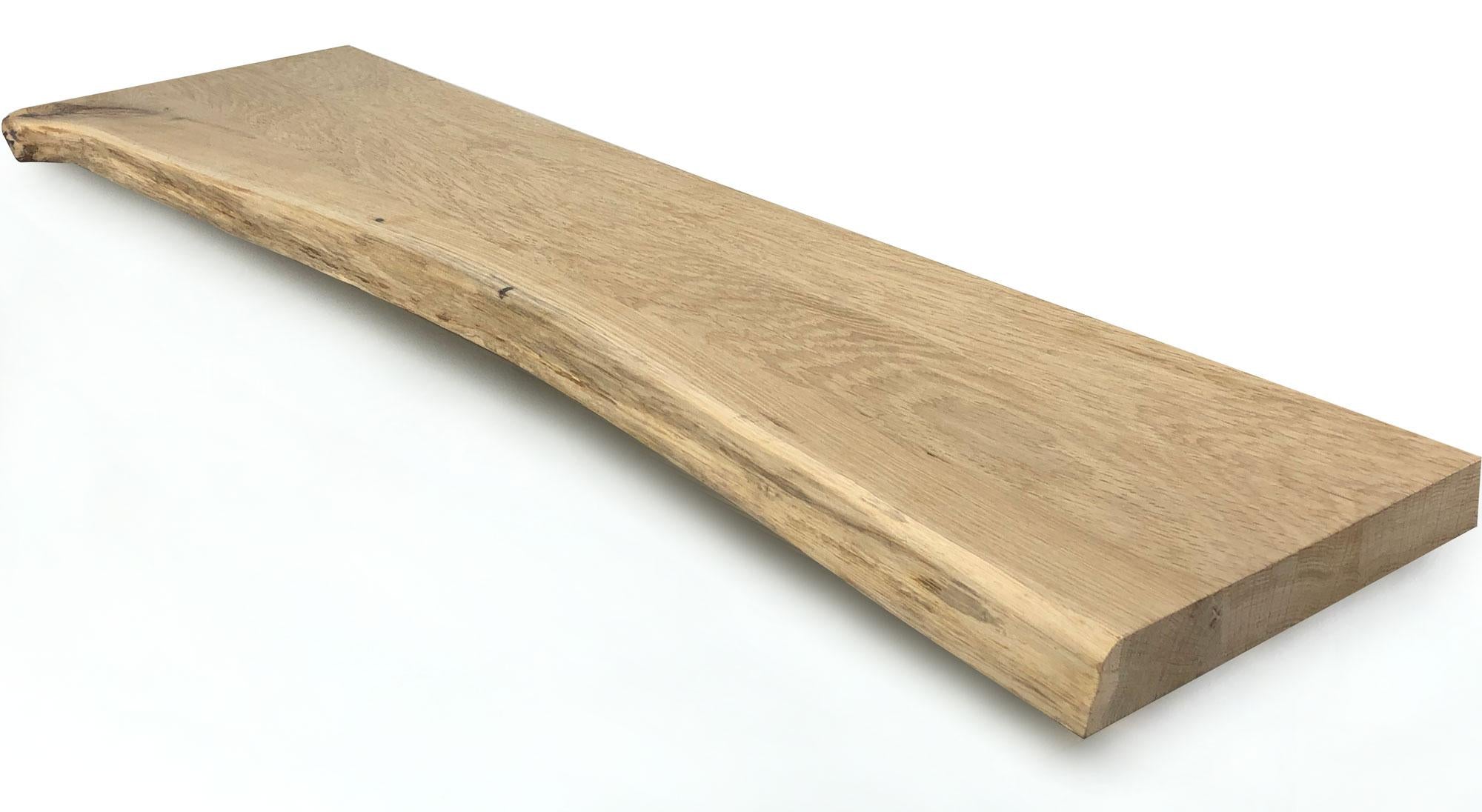 Woodbrothers Eiken plank massief boomstam 30x20cm