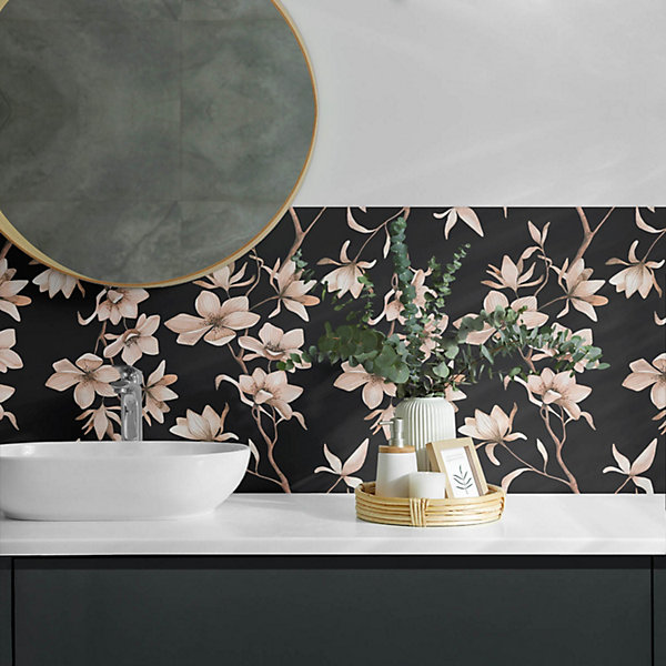 Panneau Mural PVC Wallfluent 100x50 cm Motif Ondulé élégant 1 pièce
