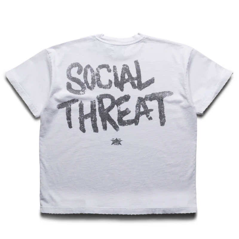 Barriers Worldwide Social Threat Tee - White