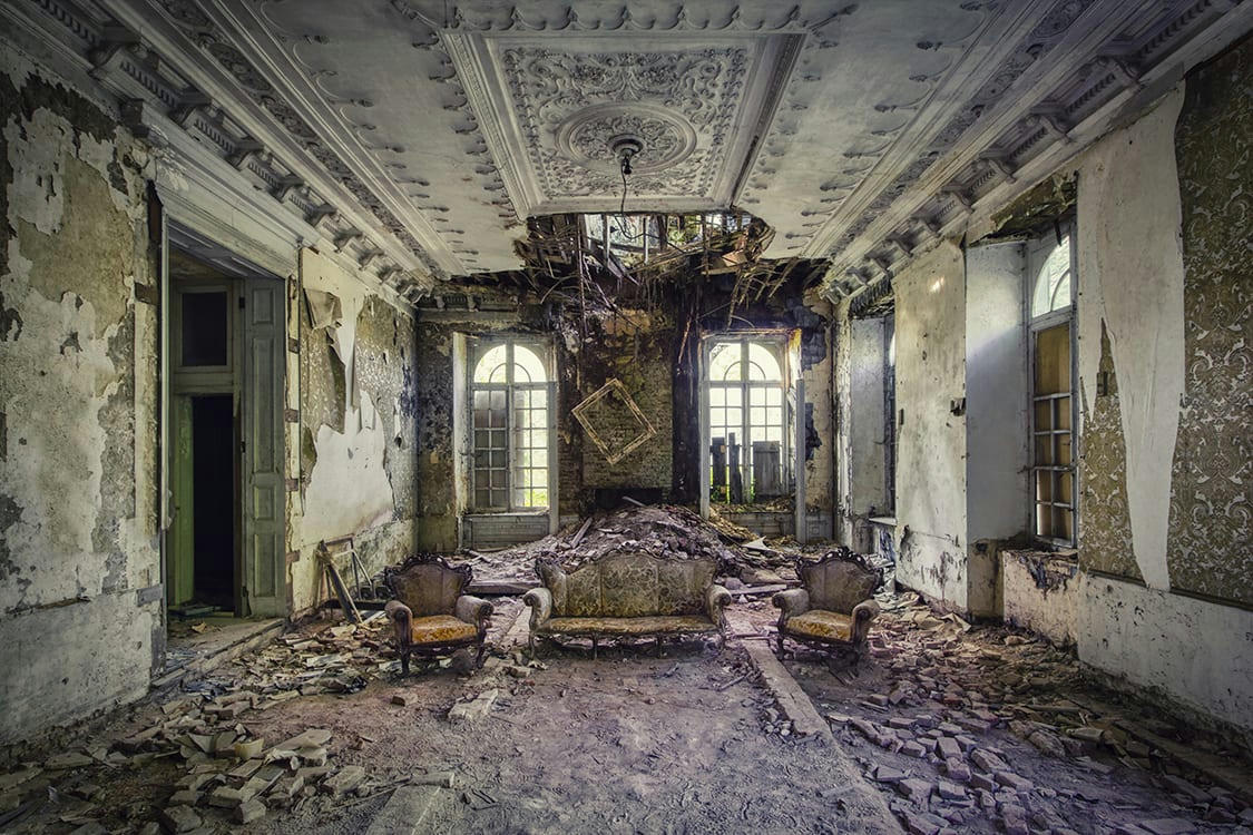 SACRÉ SOIRÉE - Photographie d'art de Gaëtan Chambon 60x90 cm sur plexi