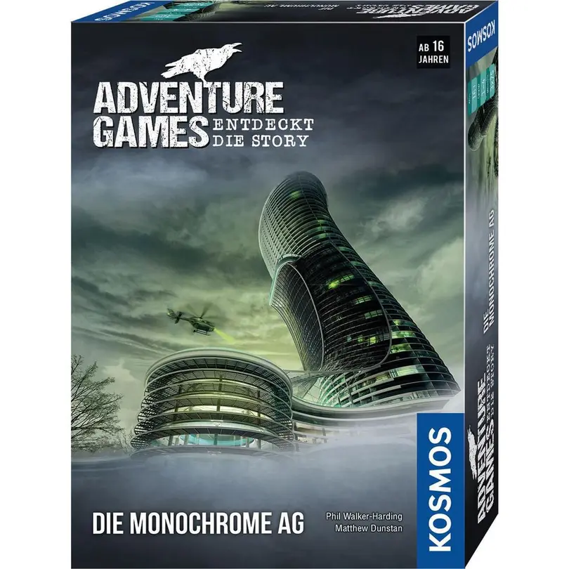 Brettspiel 4-teilig Adventure Games