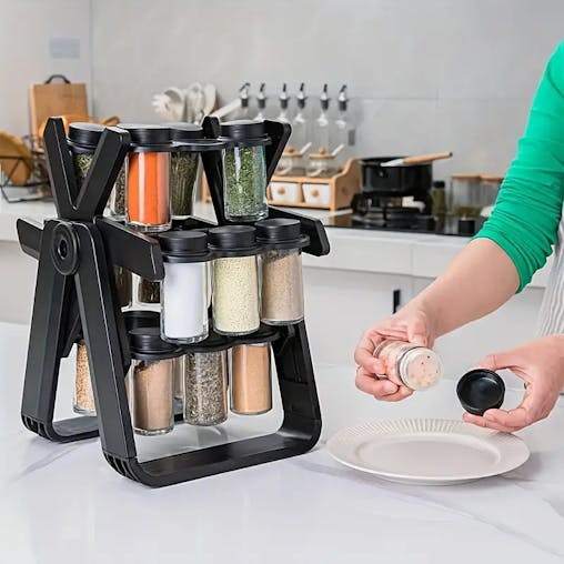 Revolving Spice Rack Set