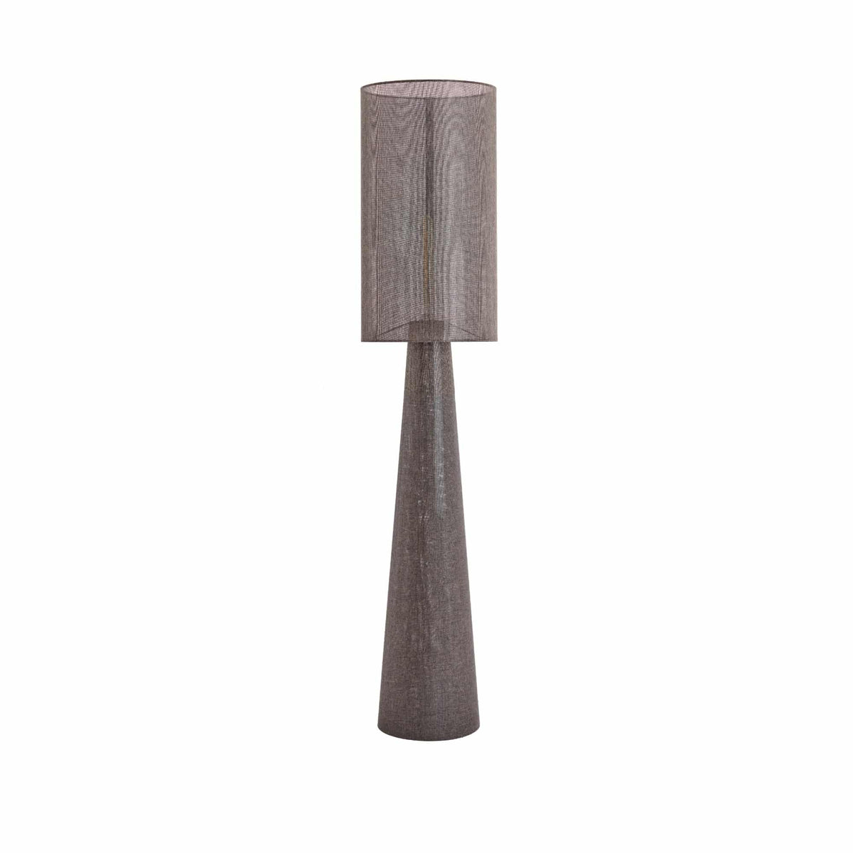 Light & Living vloerlamp Micky - bruin - Ø38cm