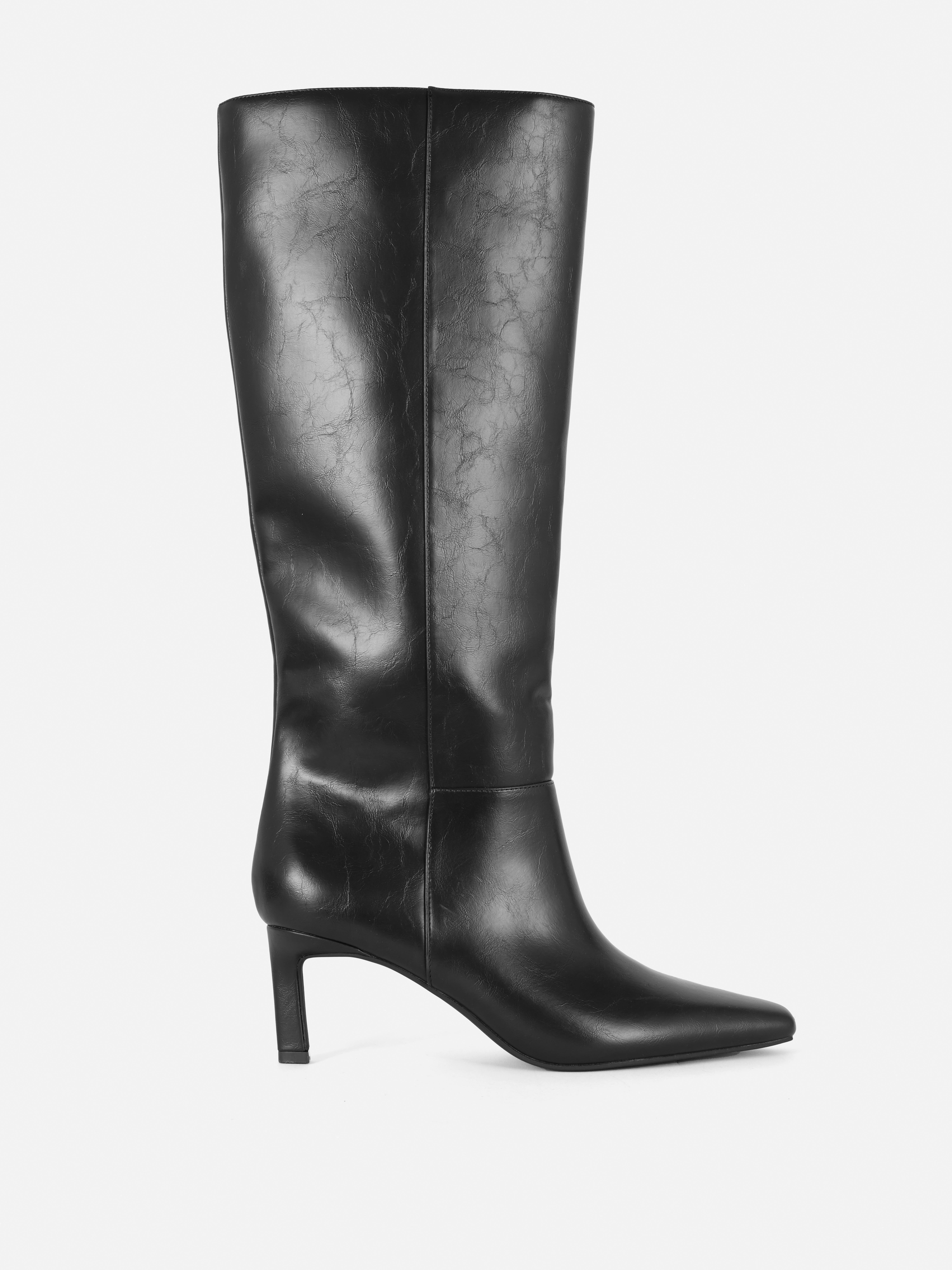 Paula Echevarría Knee High Heeled Boots