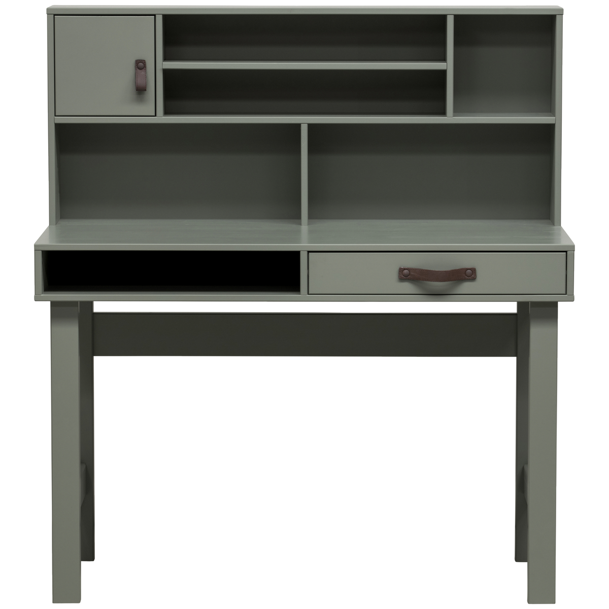 vtwonen bureau Stage - Grenen - Soap - 122x110x58