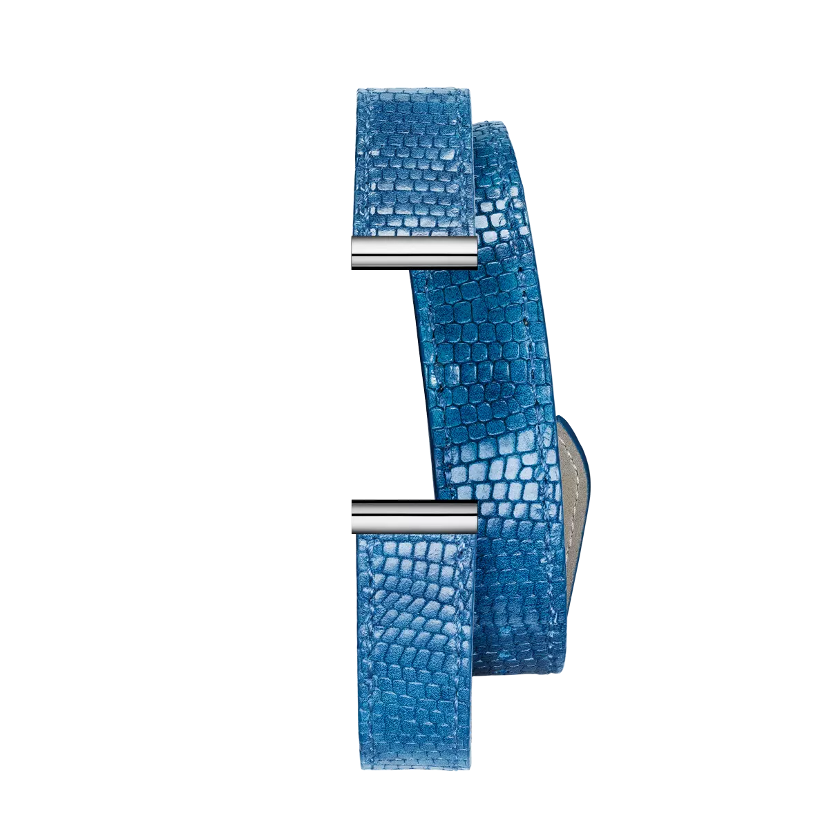 ANTARÈS – BRACELET DOUBLE – BLEU LÉZARD