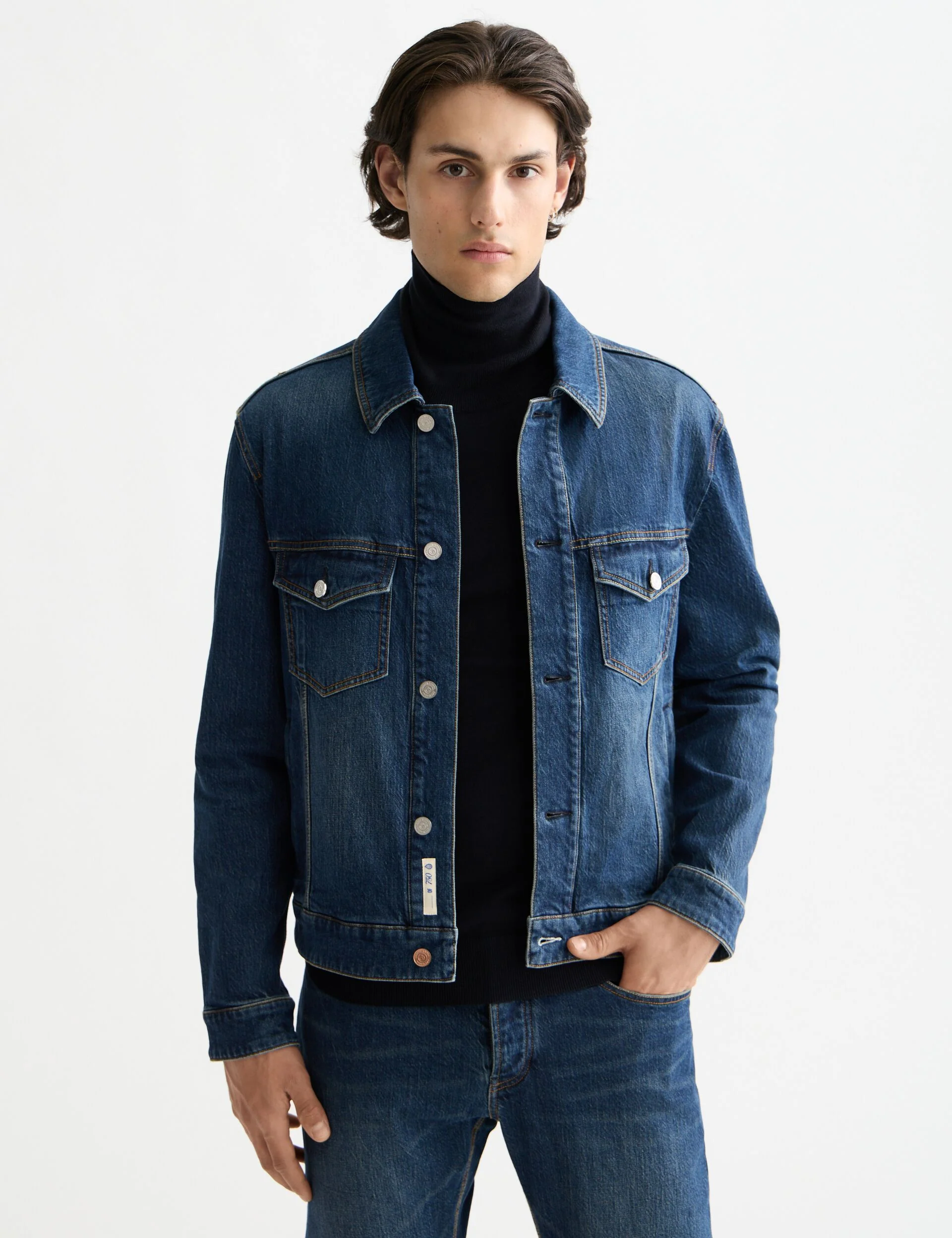Denim trucker jacket — Let It Rain 750 years celebration