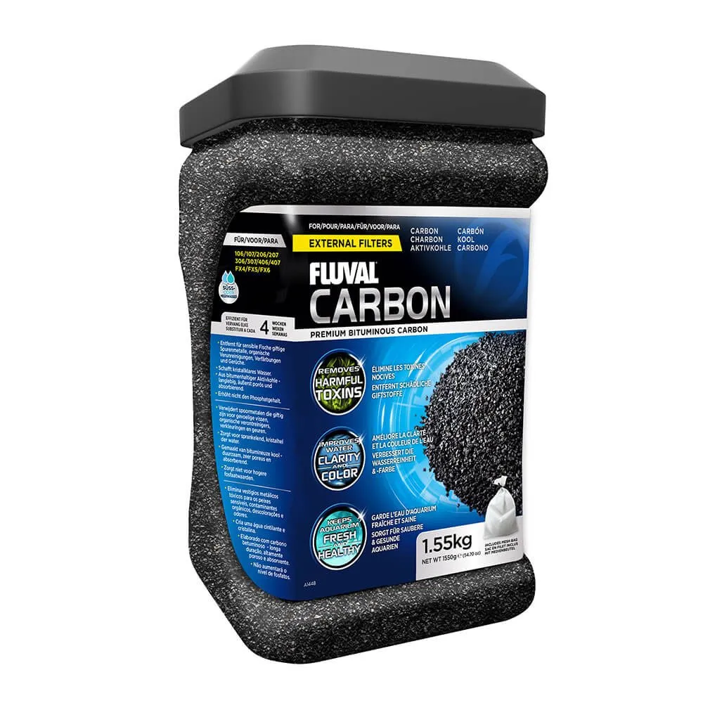 Fluval Premium 1.55kg activated carbon