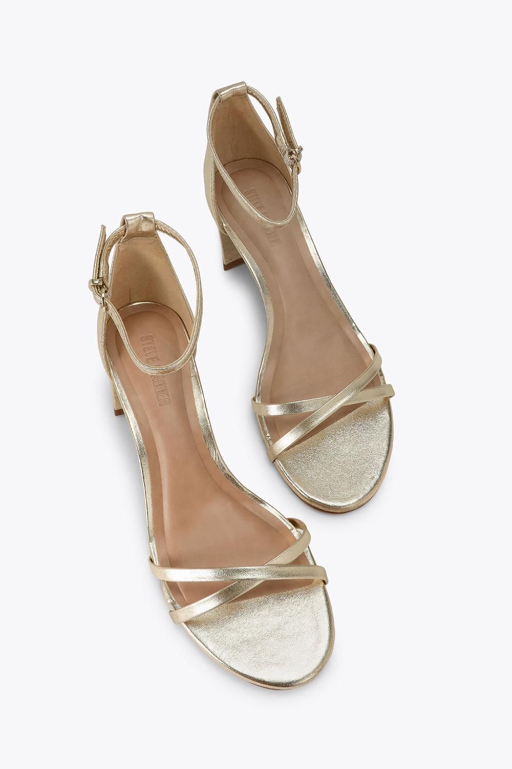 STEVE MADDEN Rae 045' Leather Heels