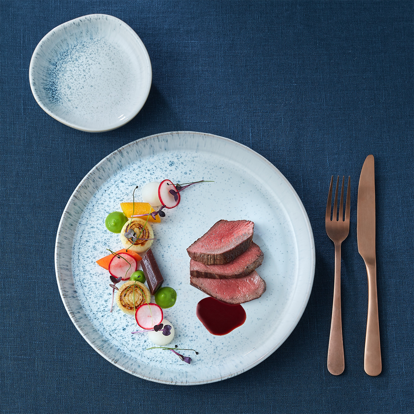 Kiln Blue Dinner Plate