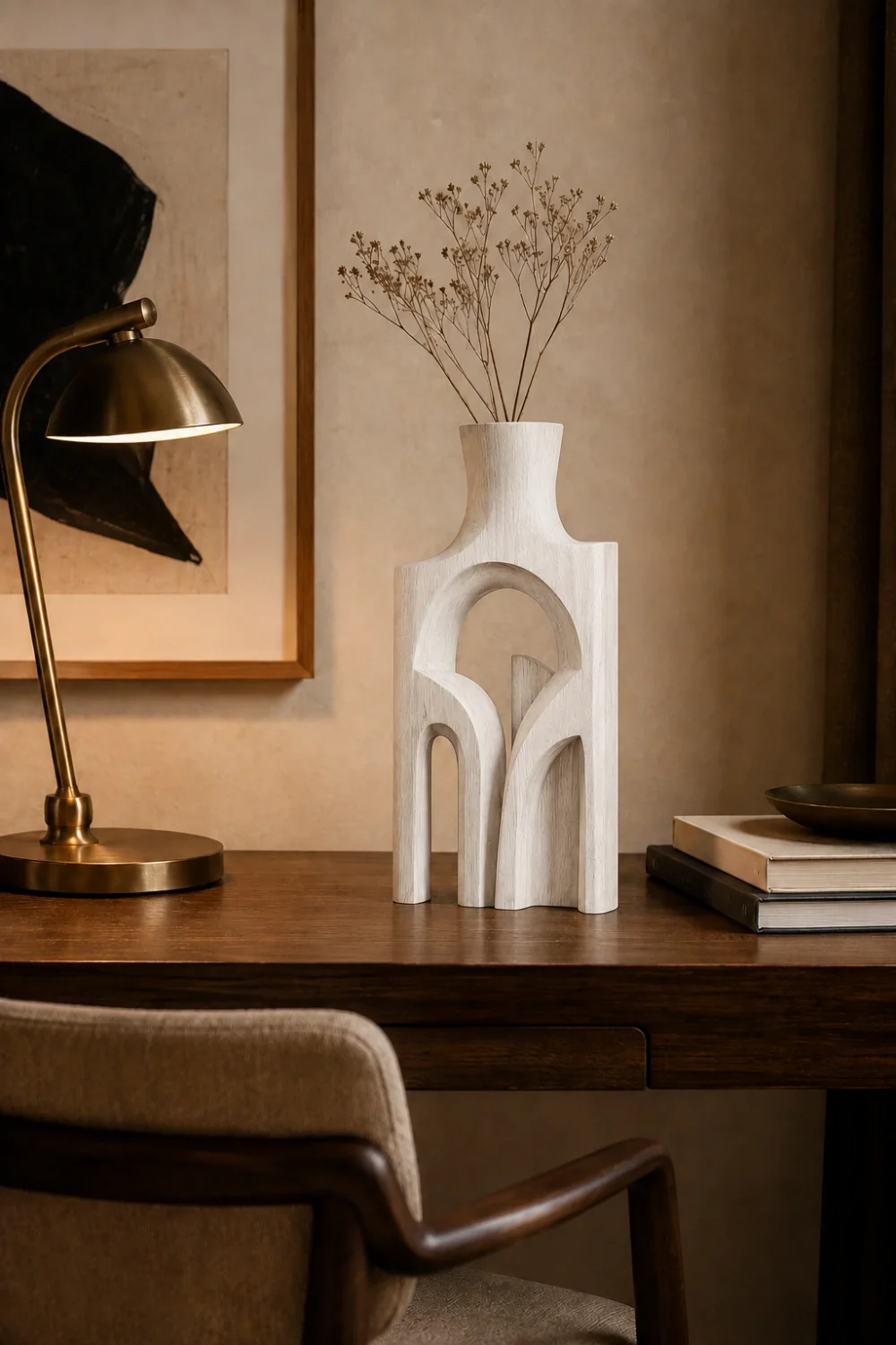 Vase Wood Sculpture #WG084