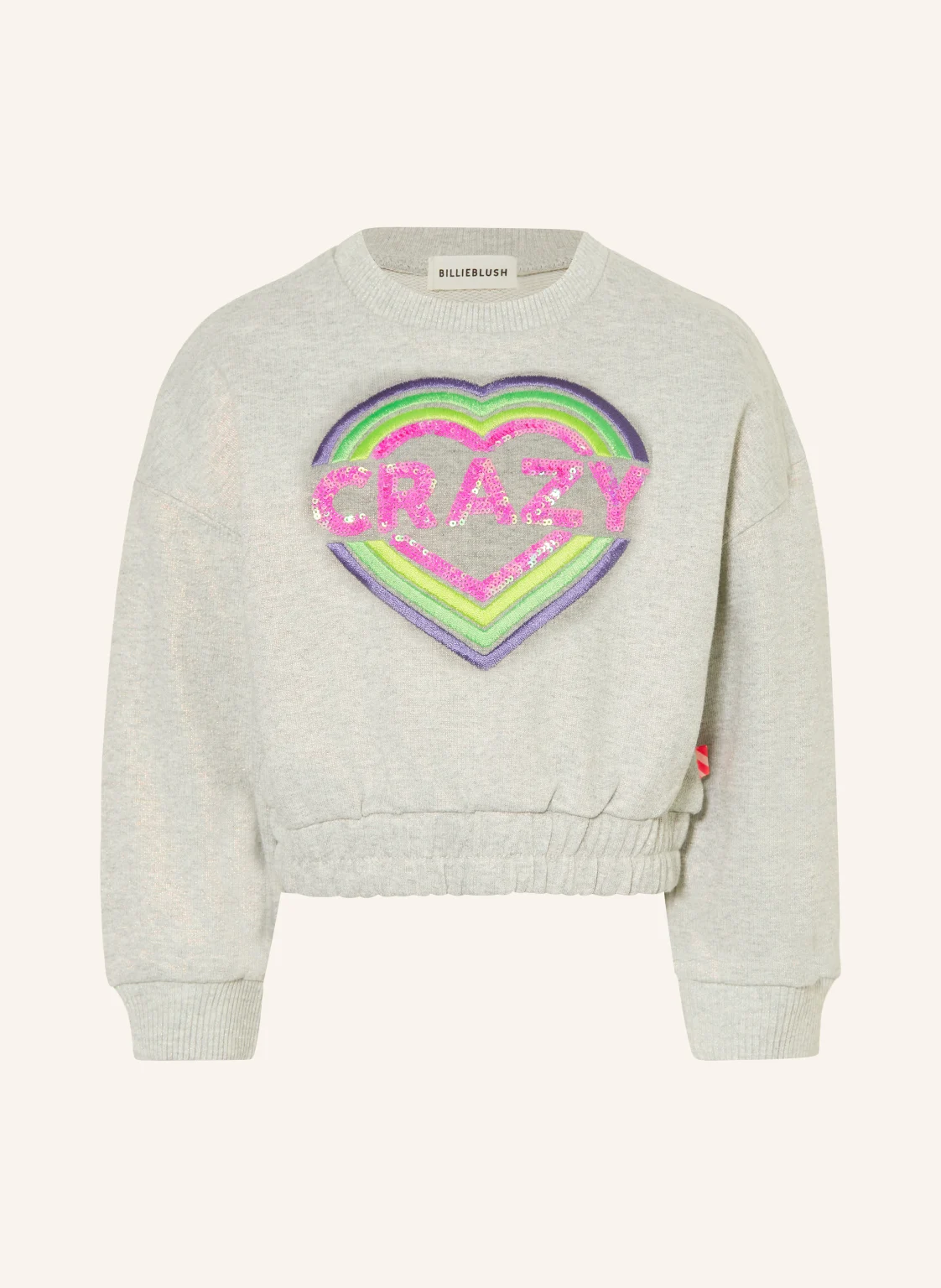 Billieblush Sweatshirt mit Glitzergarn und Pailletten