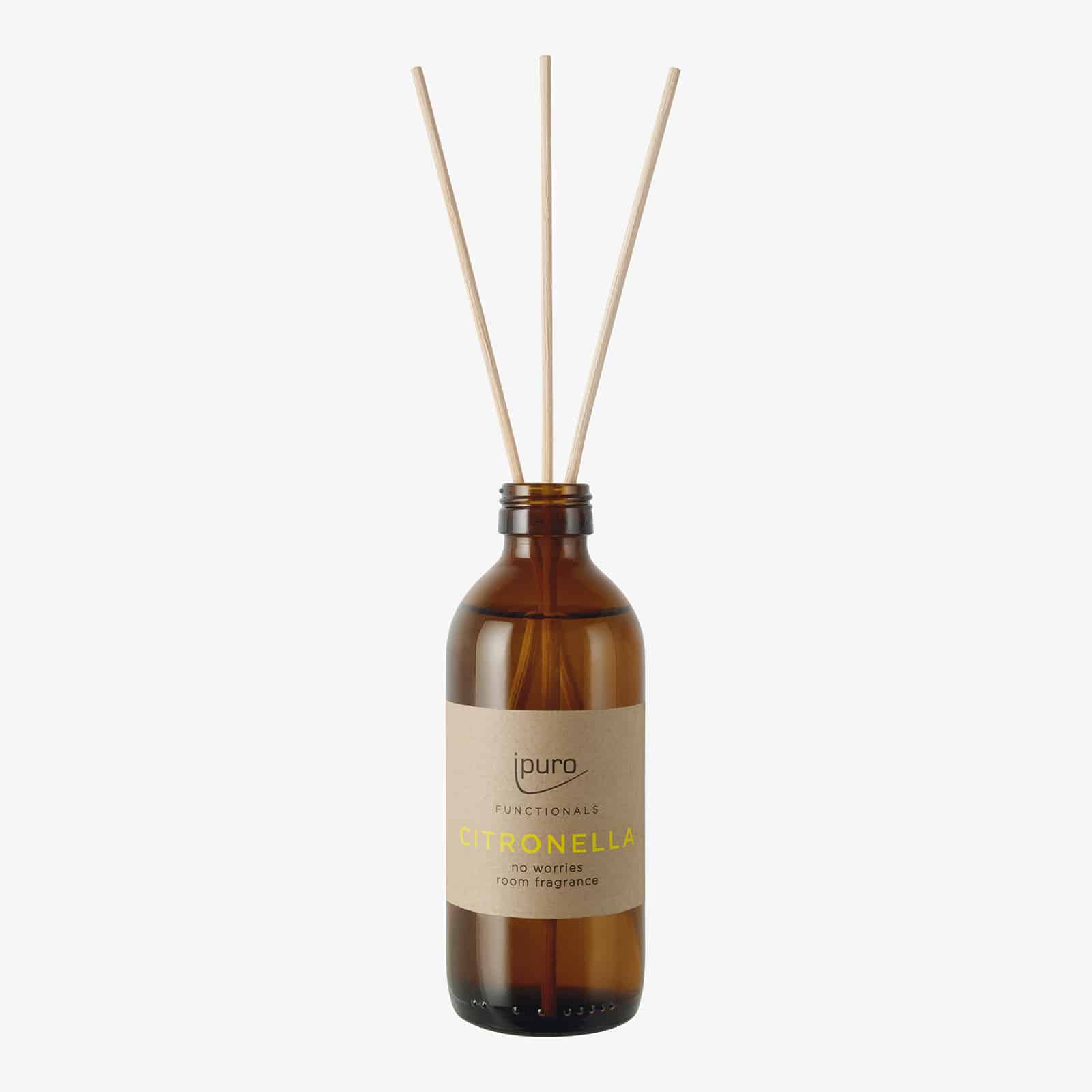 ipuro FUNCTIONALS Raumduft Citronella Braun, 150 ml