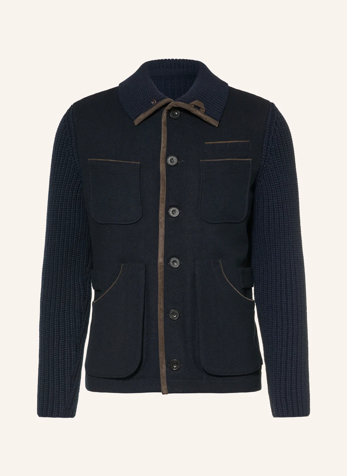 HABSBURG Strickjacke LIEMBERG im Materialmix