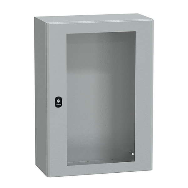 Nsys3d7525t Coffret Métallique étanche Ip66 - 700x500x250 - Porte Vitrée - Spacial S3d - Schneider Electric