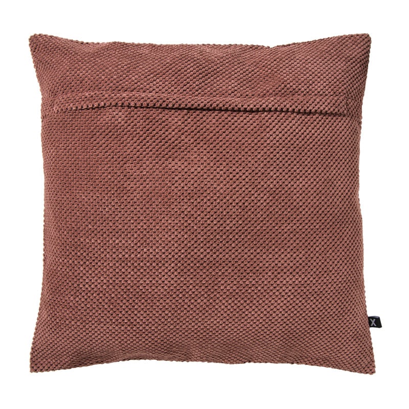 Kussen met blokjes - roze - 60x60 cm