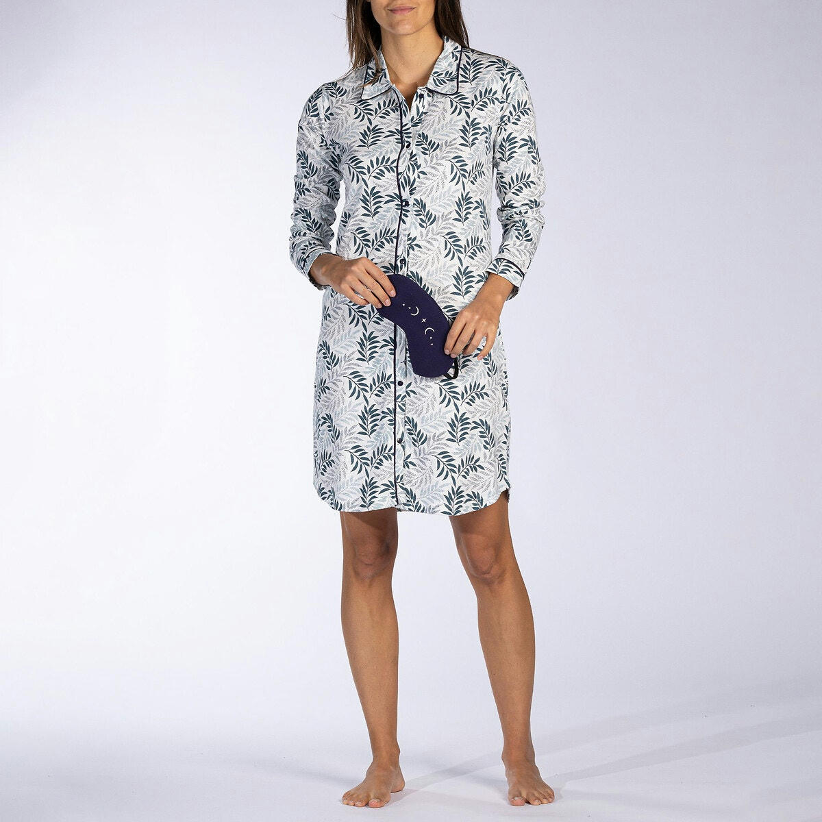 Chemise de nuit manches longues Inha