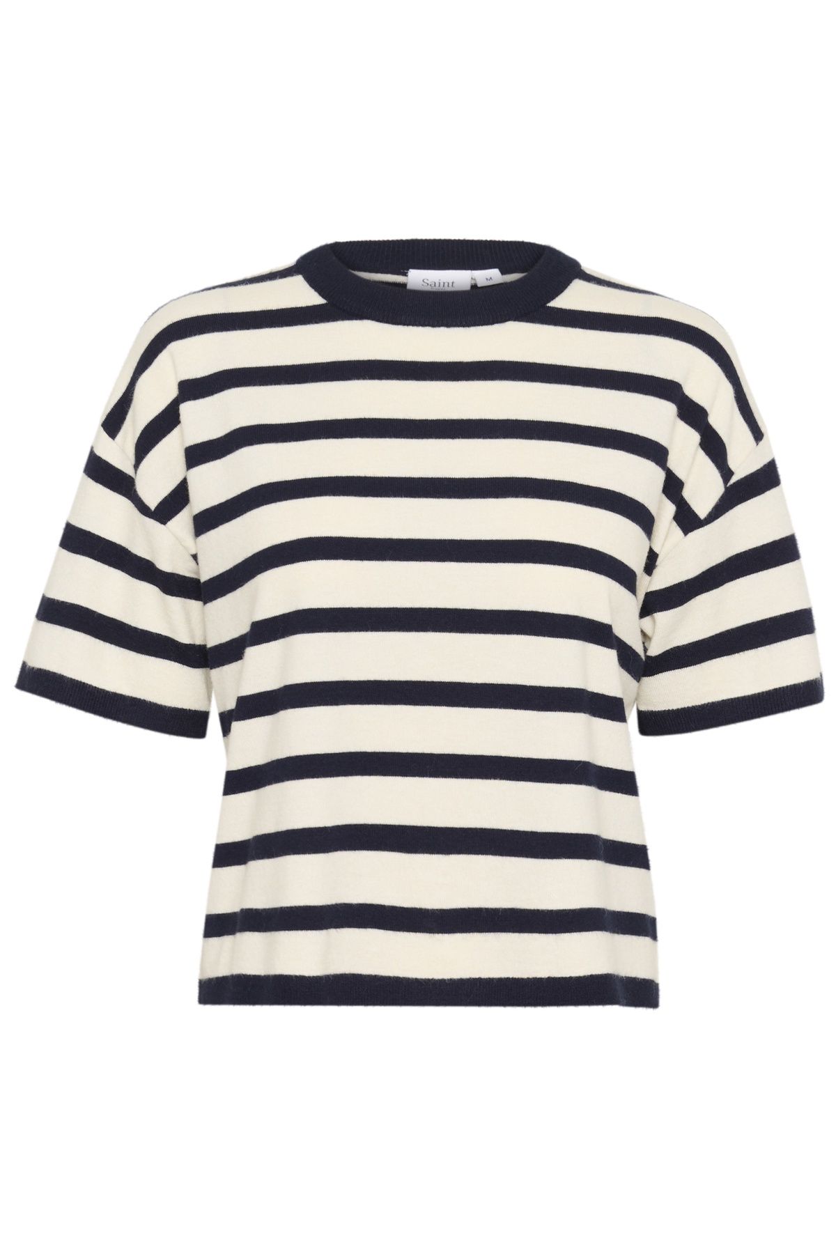 Saint Tropez LikamSZ Striped Short Sleeve Jumper