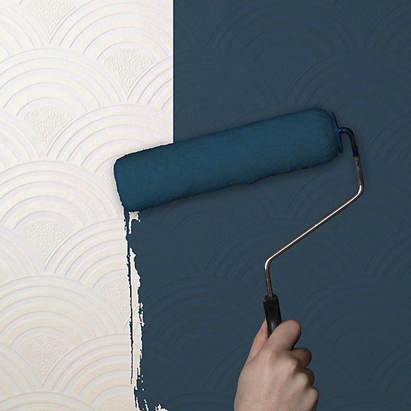 Papier peint expansé vinyle sur intissé Mubala Artdeco GoodHome blanc
