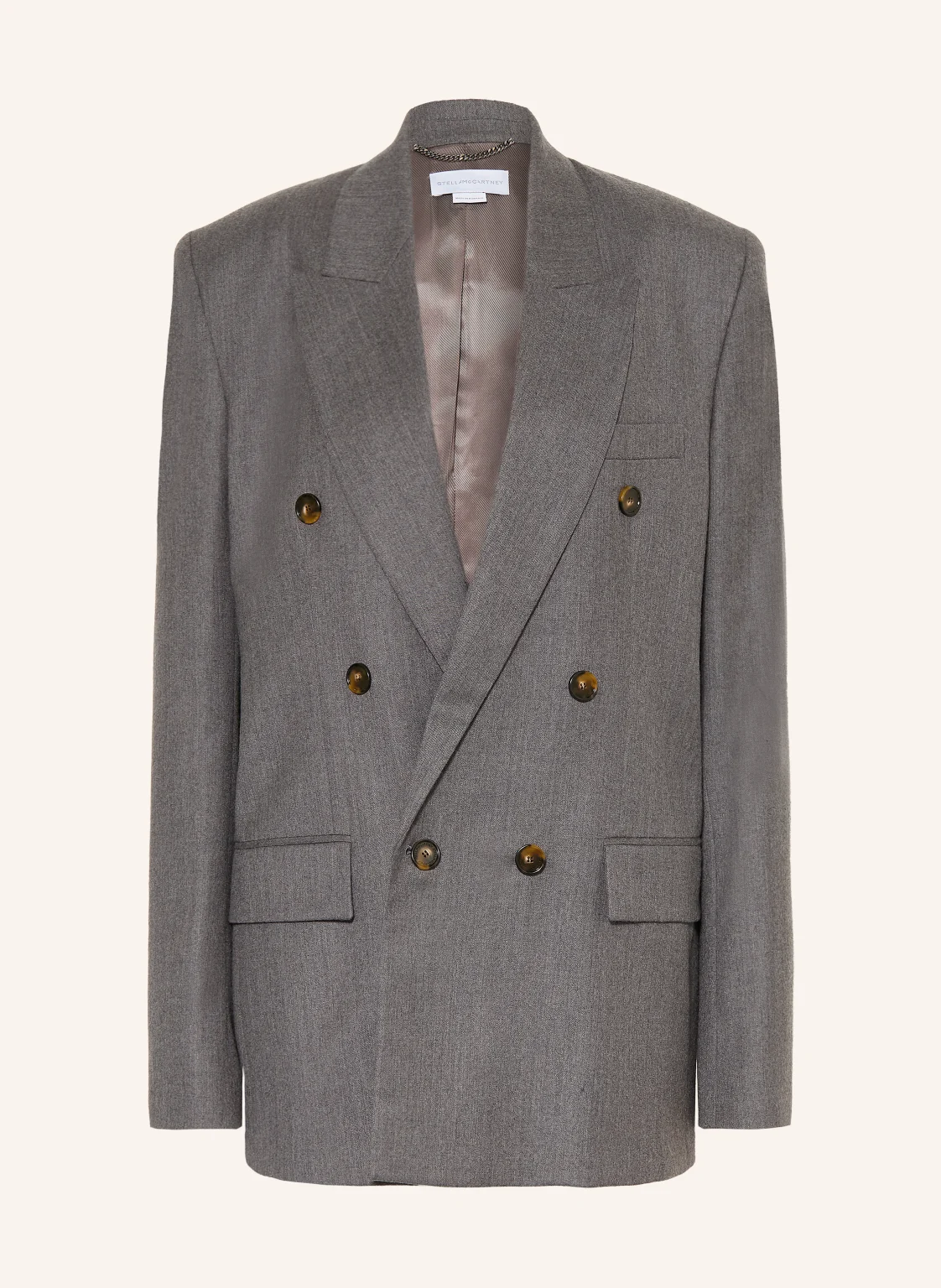 STELLA McCARTNEY Longblazer aus Flanell